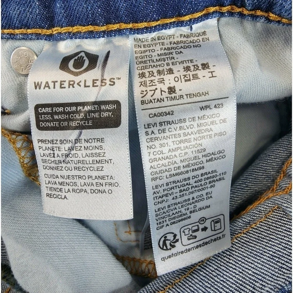 Levi's‎ 559 Relaxed Straight Blue Mens 34x36 Medium Wash Denim Jeans